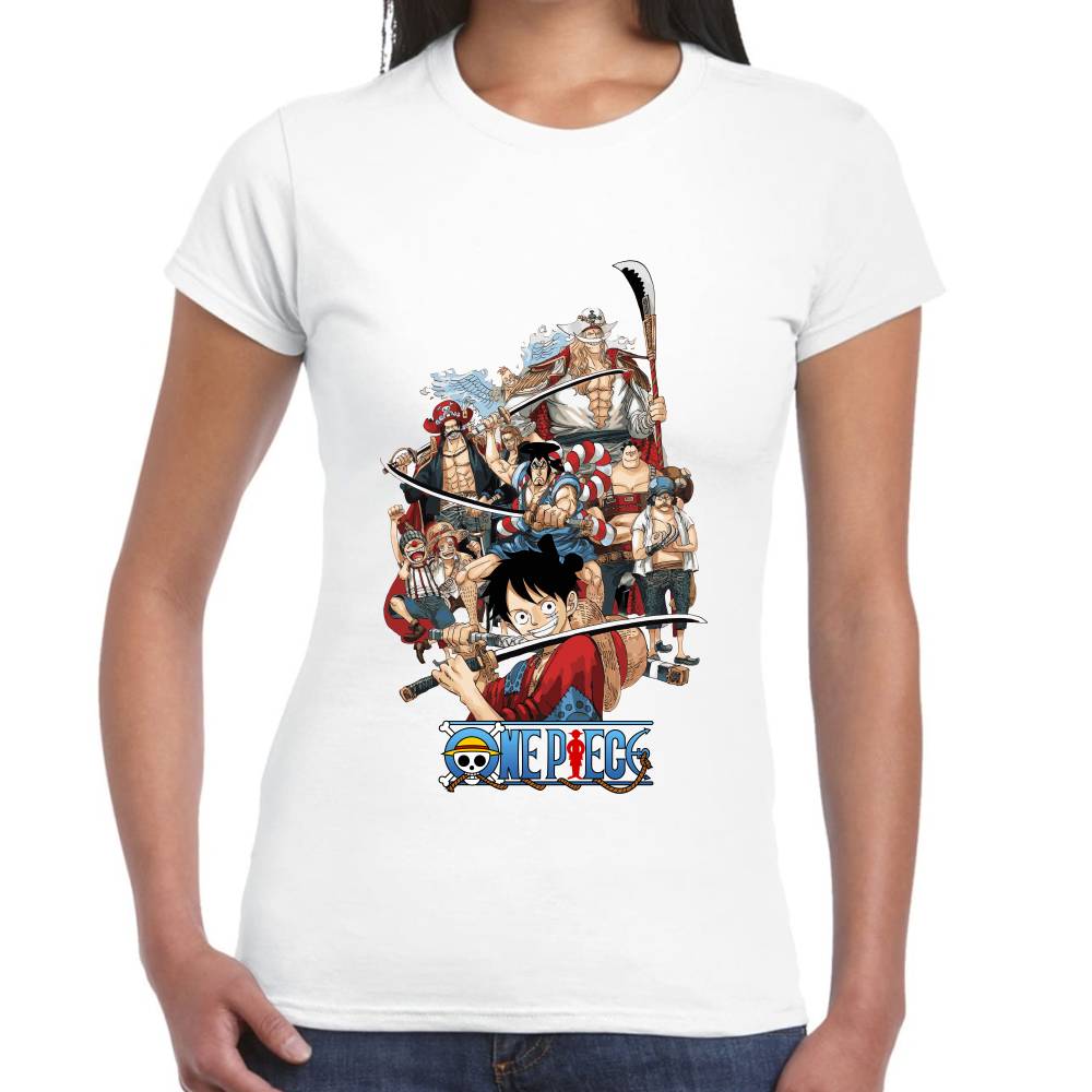Playera One Piece Piratas Algodón Premium #0002956