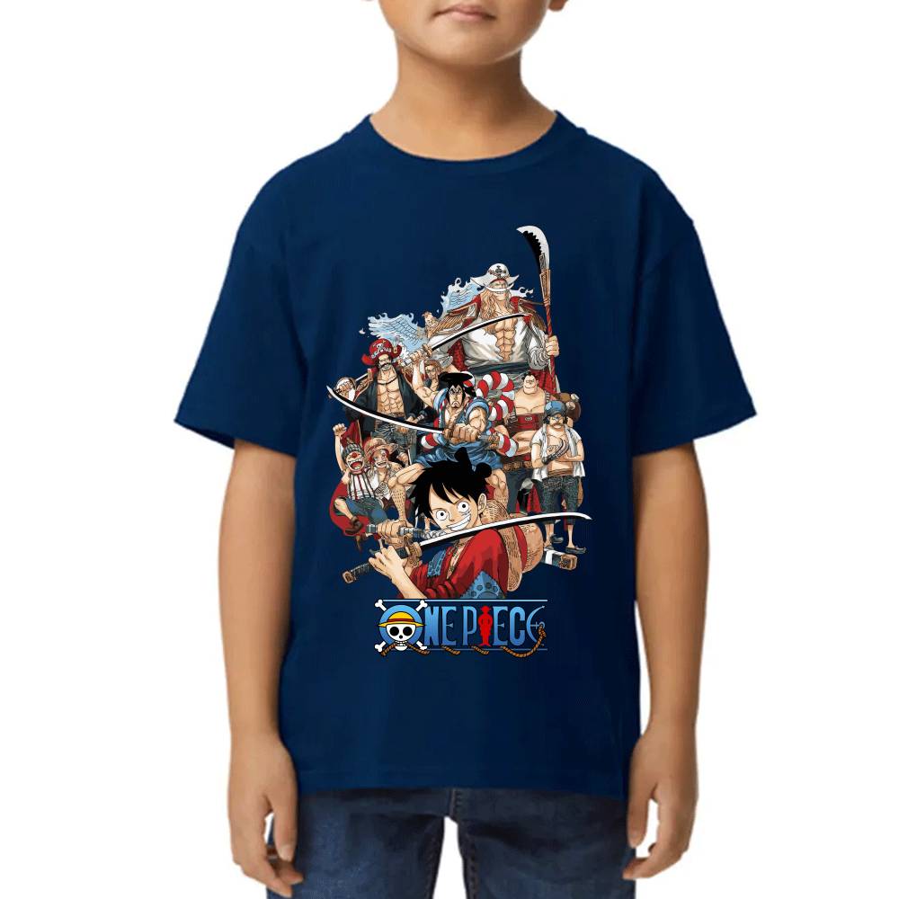 Playera One Piece Piratas Algodón Premium #0002956