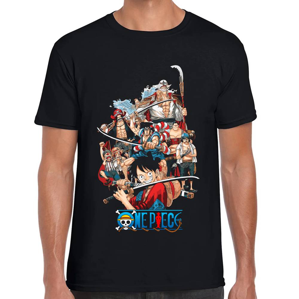 Playera One Piece Piratas Algodón Premium #0002956