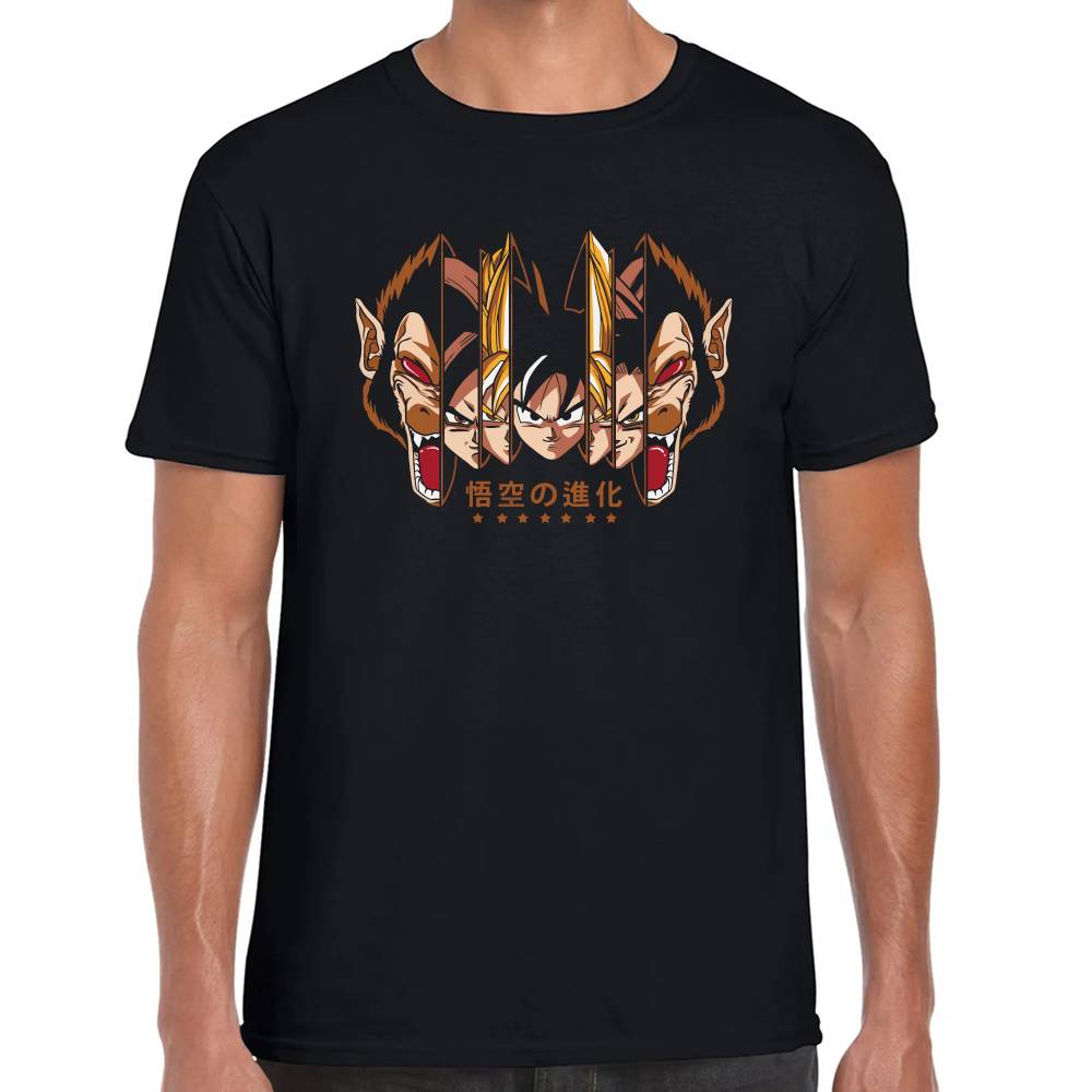 Playera Dragon Ball Z Goku Algodón Premium #0002959