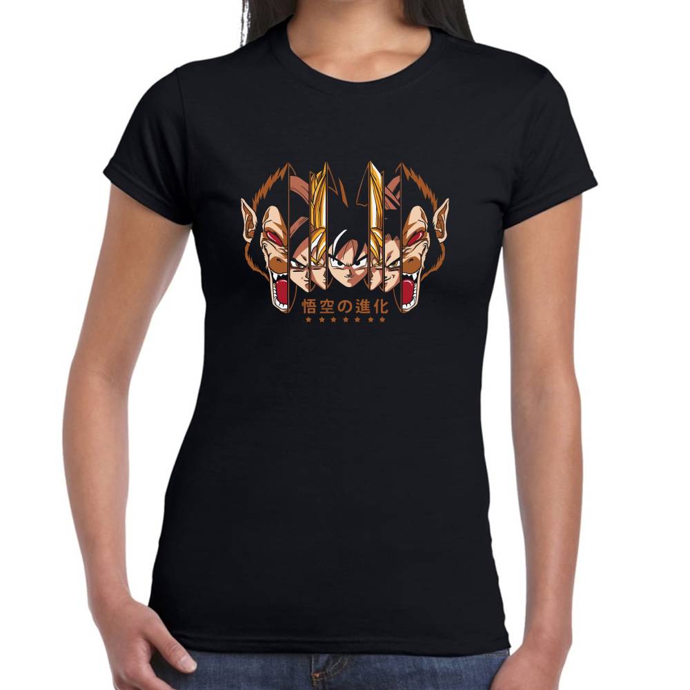 Playera Dragon Ball Z Goku Algodón Premium #0002959 Imagen secundaria del producto