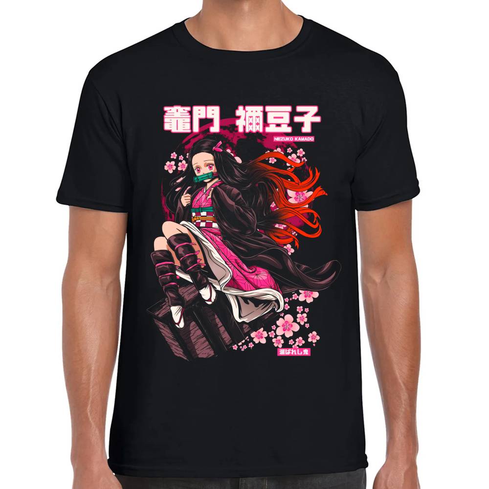 Playera Demon Slayer Nezuko Kamado Algodón Premium #0002960