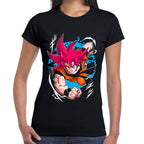 Playera Dragon Ball Goku SSSG Algodón Premium #0002965
