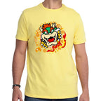 Playera Bowser Mario Bross Navidad Algodón Premium #0002967