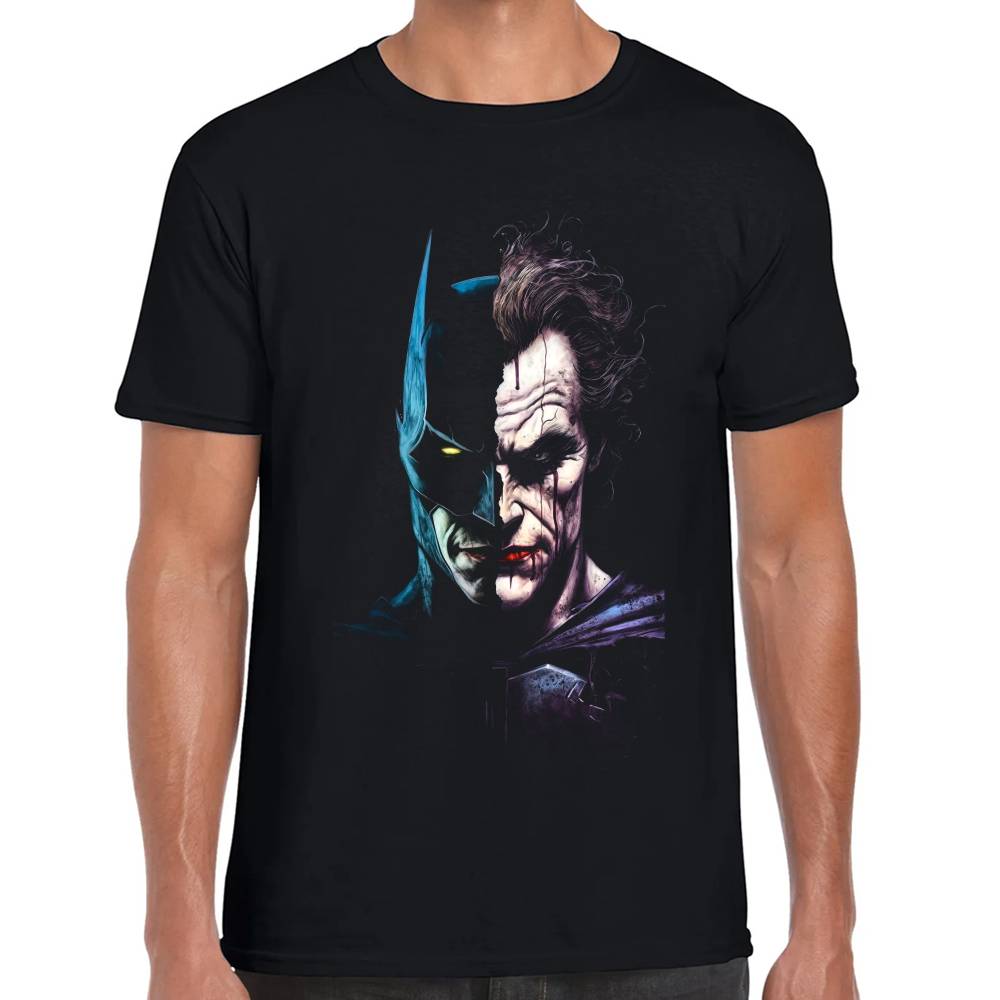 Playera Batman y Joker DC Algodón Premium #0002969 Imagen principal del producto
