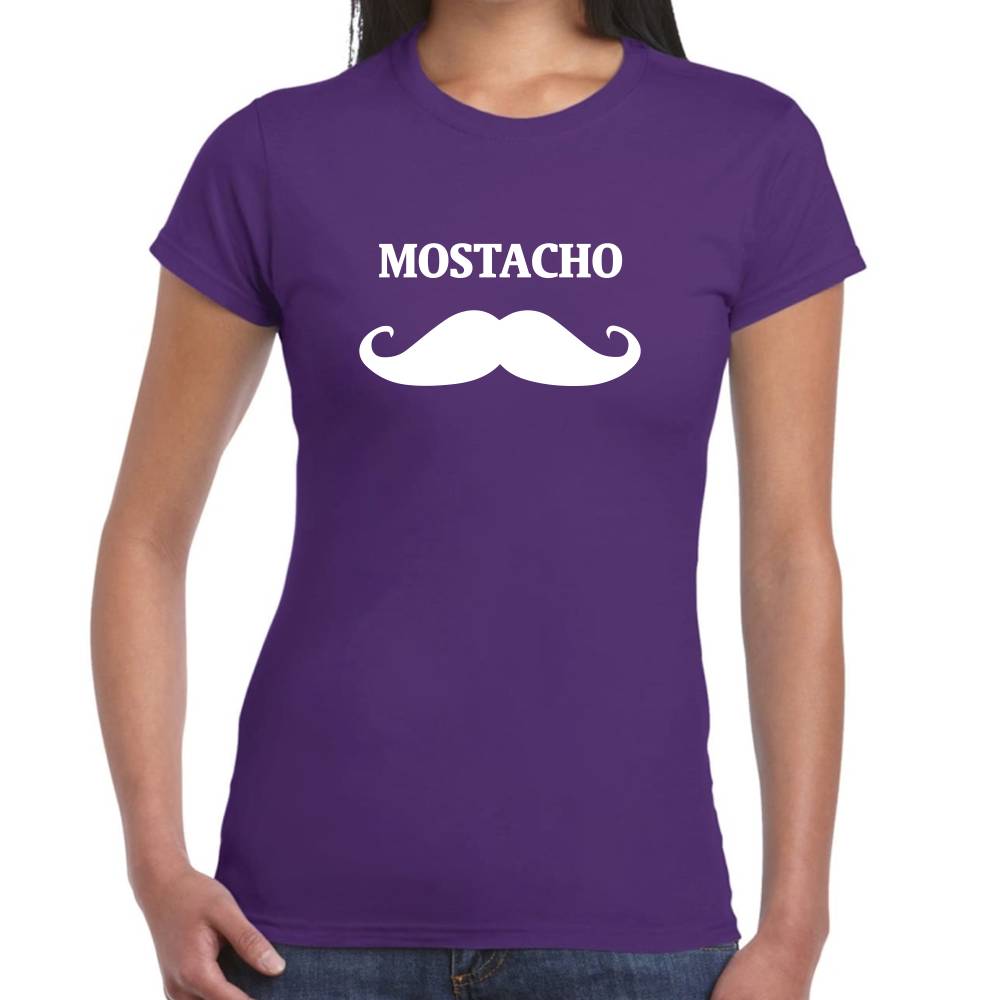 Playera Mostacho Bigote Algodón Premium #0002971