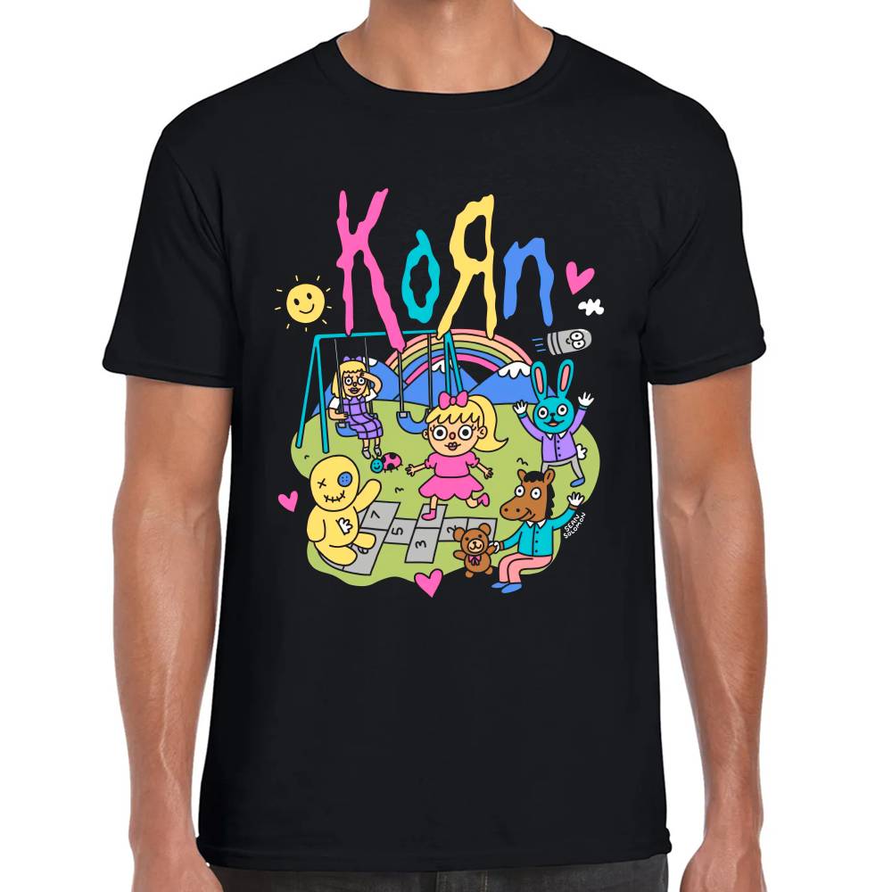 Playera Korn Algodón Premium #0002974 Imagen principal del producto