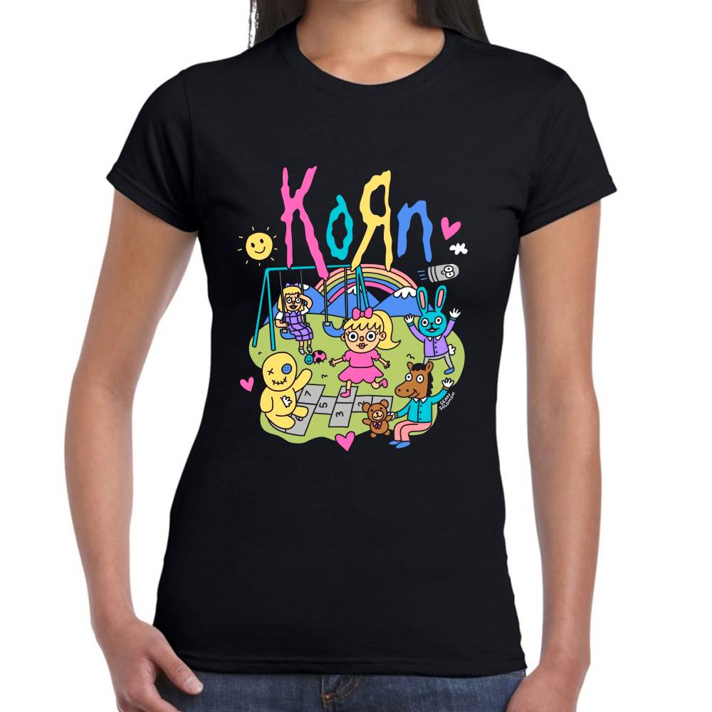 Playera Korn Algodón Premium #0002974 Imagen secundaria del producto