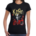 Playera de Korn Rock Algodón Premium #0002977
