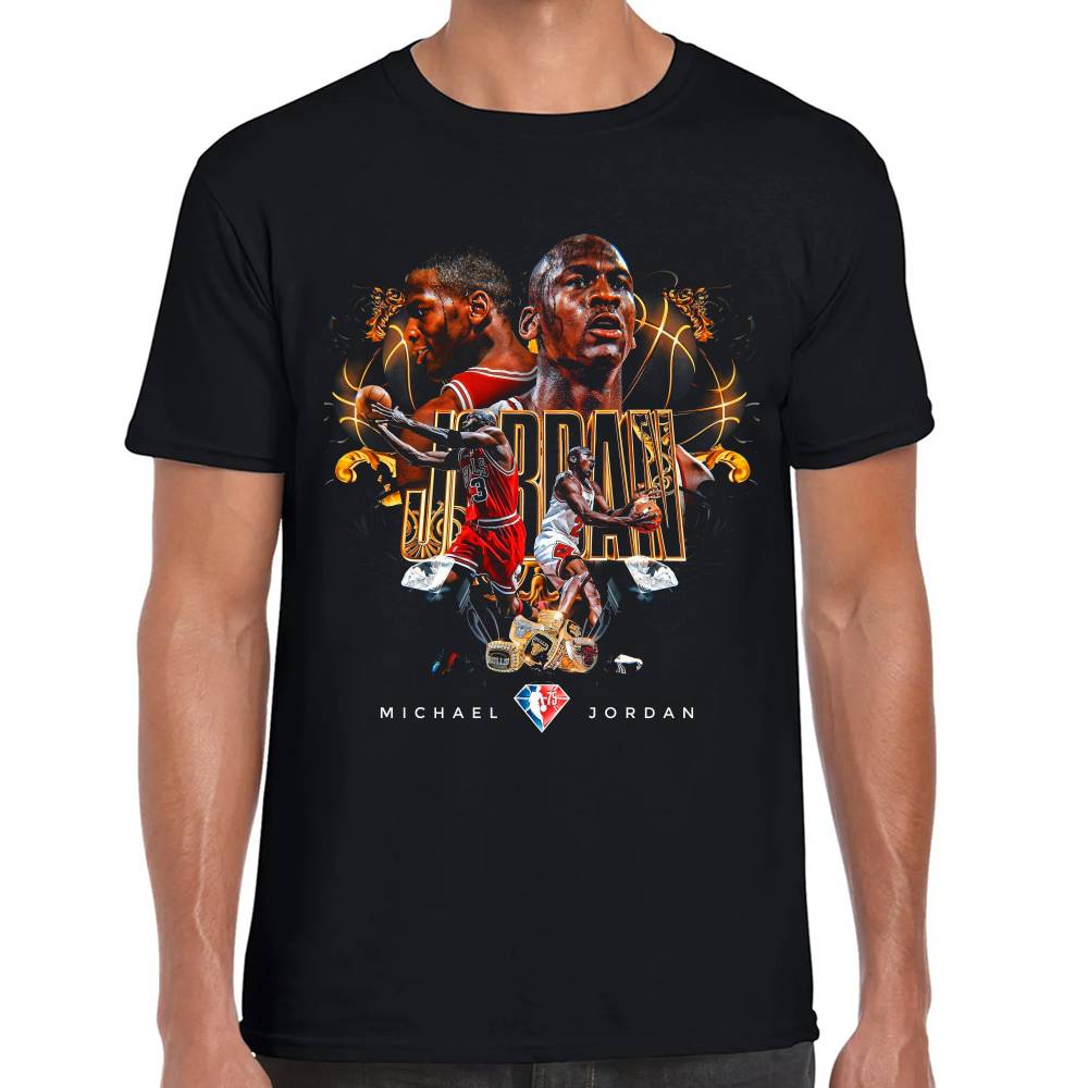 Playera Michael Jordan Chicago Bull NBA Algodón Premium #0002984