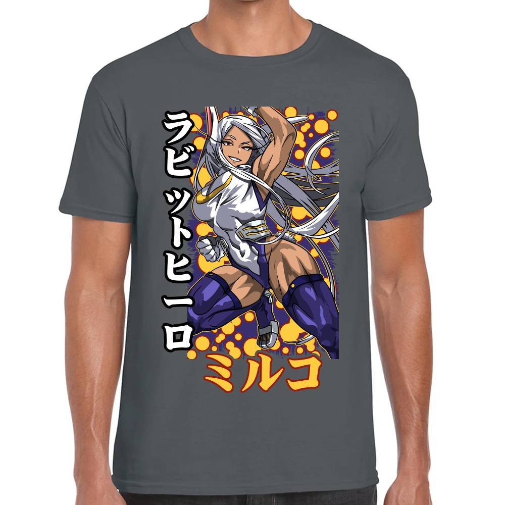 Playera Mirko My Hero Academia Algodón Premium #0002985