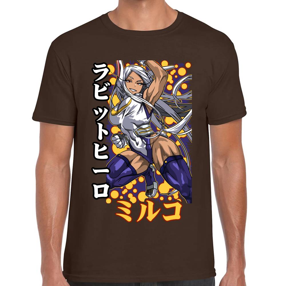 Playera Mirko My Hero Academia Algodón Premium #0002985
