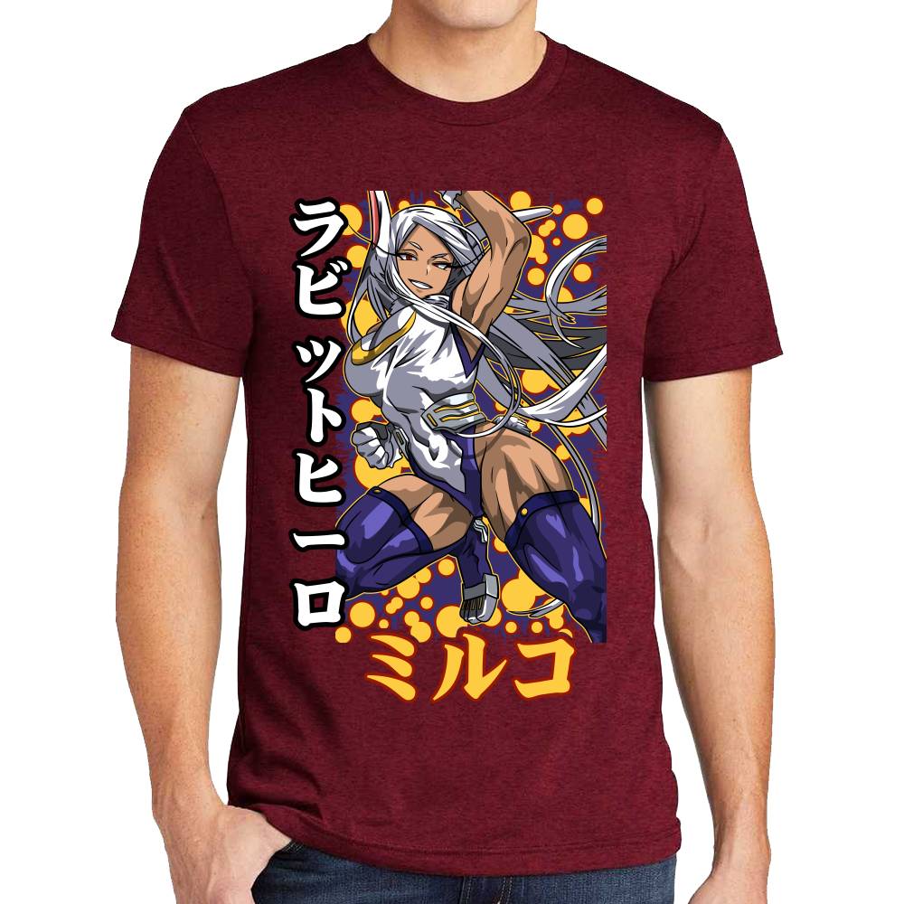 Playera Mirko My Hero Academia Algodón Premium #0002985