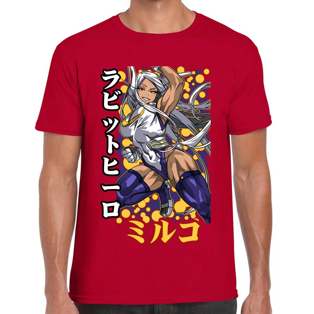Playera Mirko My Hero Academia Algodón Premium #0002985
