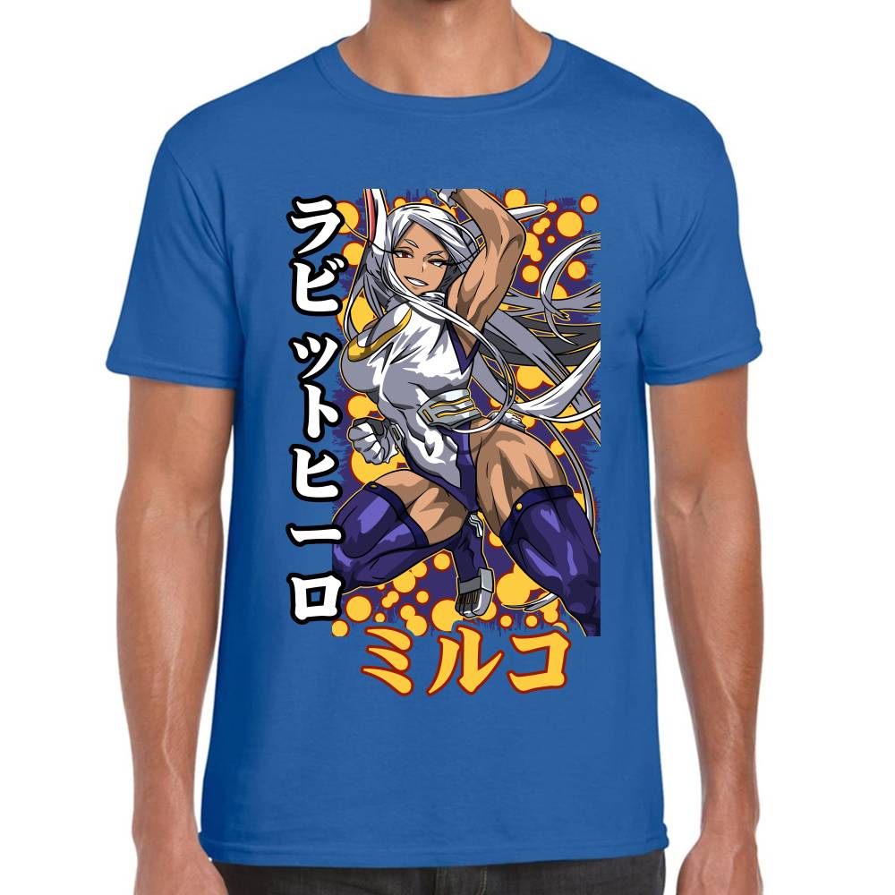 Playera Mirko My Hero Academia Algodón Premium #0002985