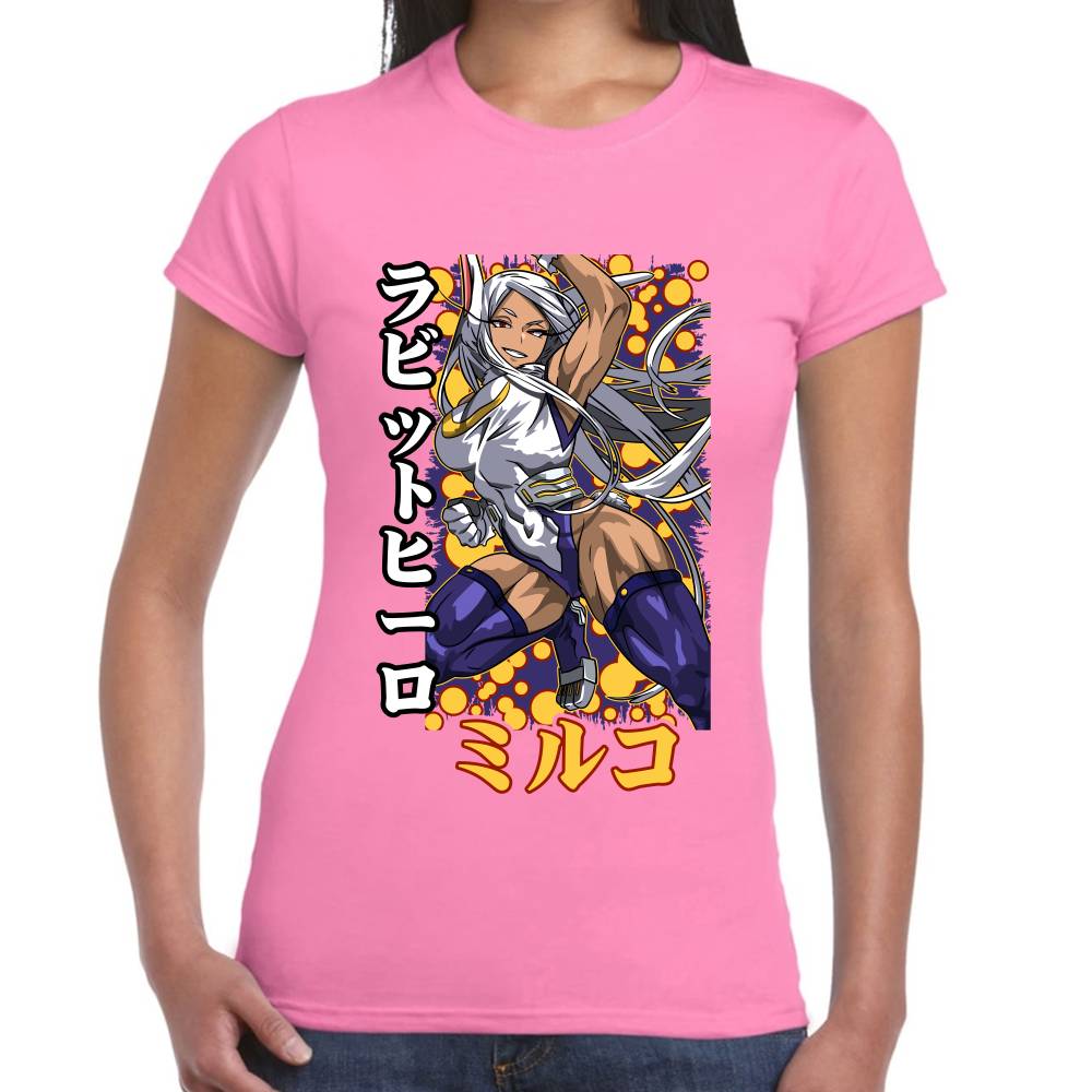 Playera Mirko My Hero Academia Algodón Premium #0002985