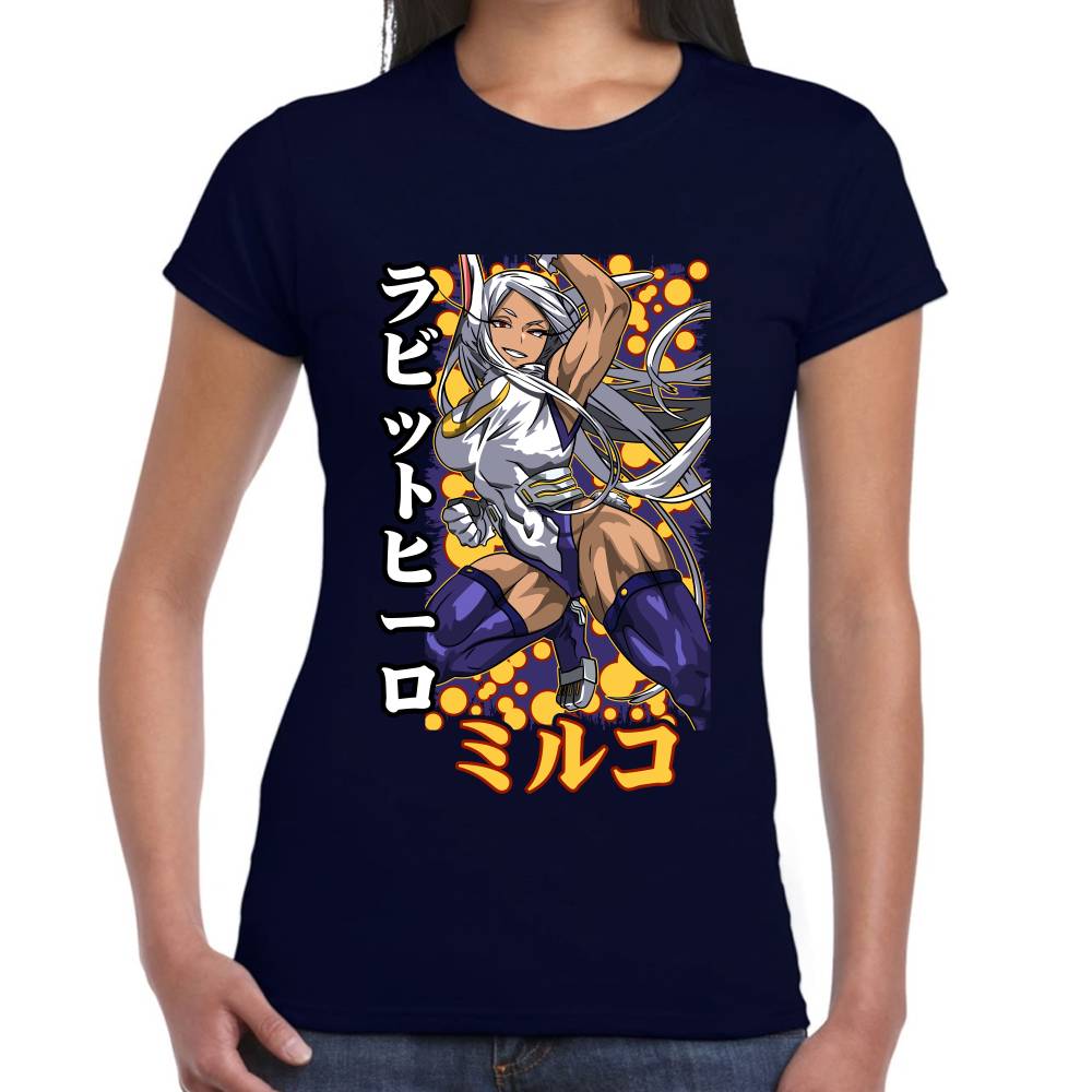 Playera Mirko My Hero Academia Algodón Premium #0002985