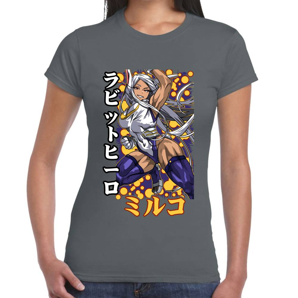 Playera Mirko My Hero Academia Algodón Premium #0002985
