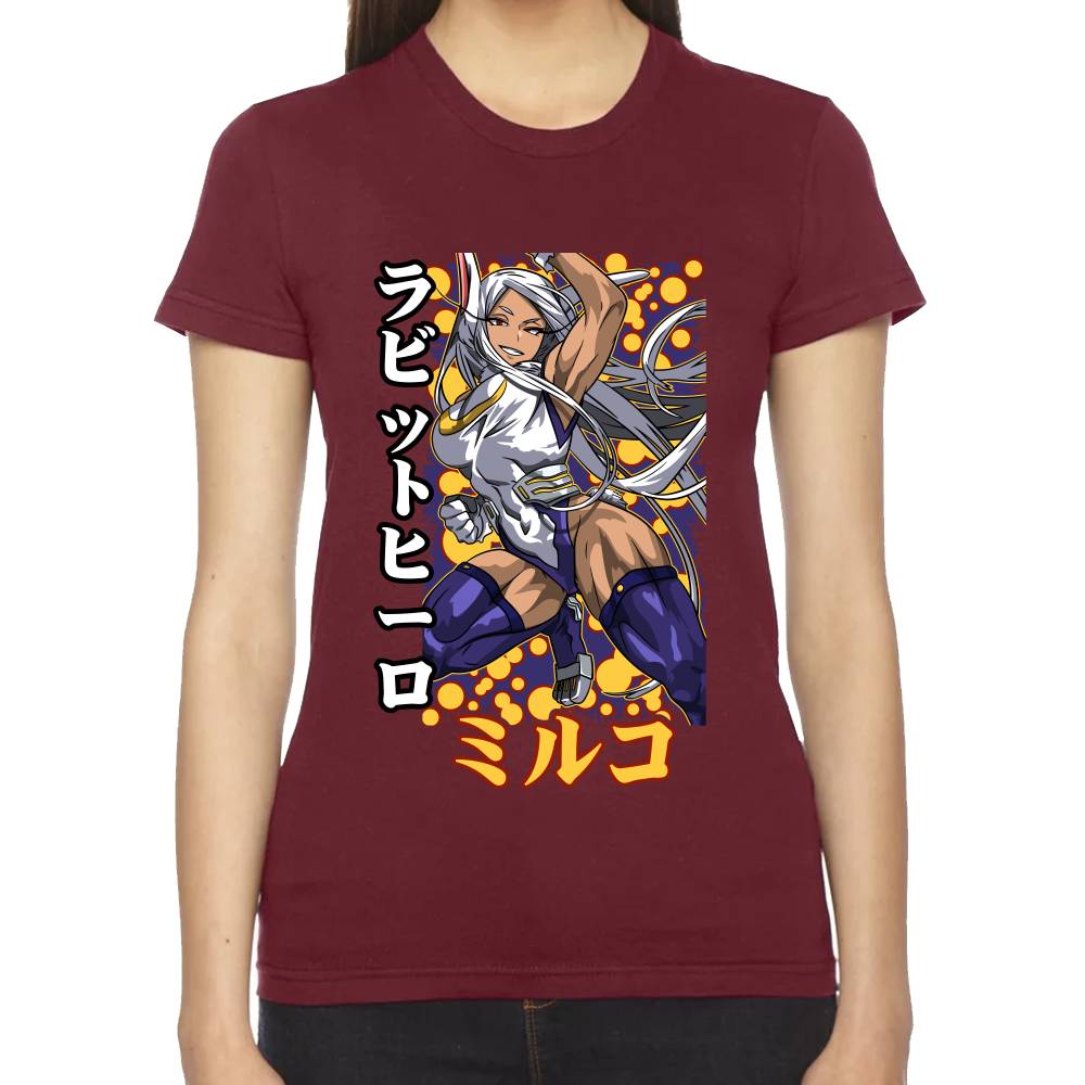 Playera Mirko My Hero Academia Algodón Premium #0002985