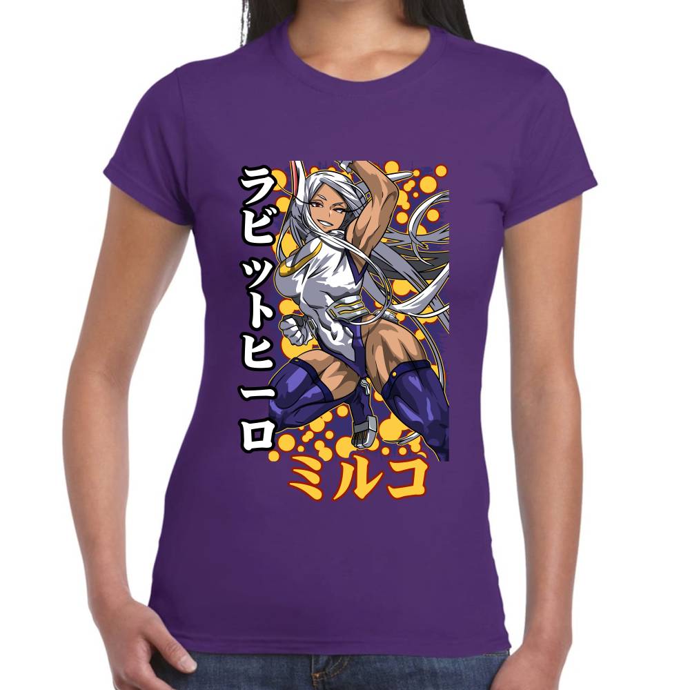 Playera Mirko My Hero Academia Algodón Premium #0002985