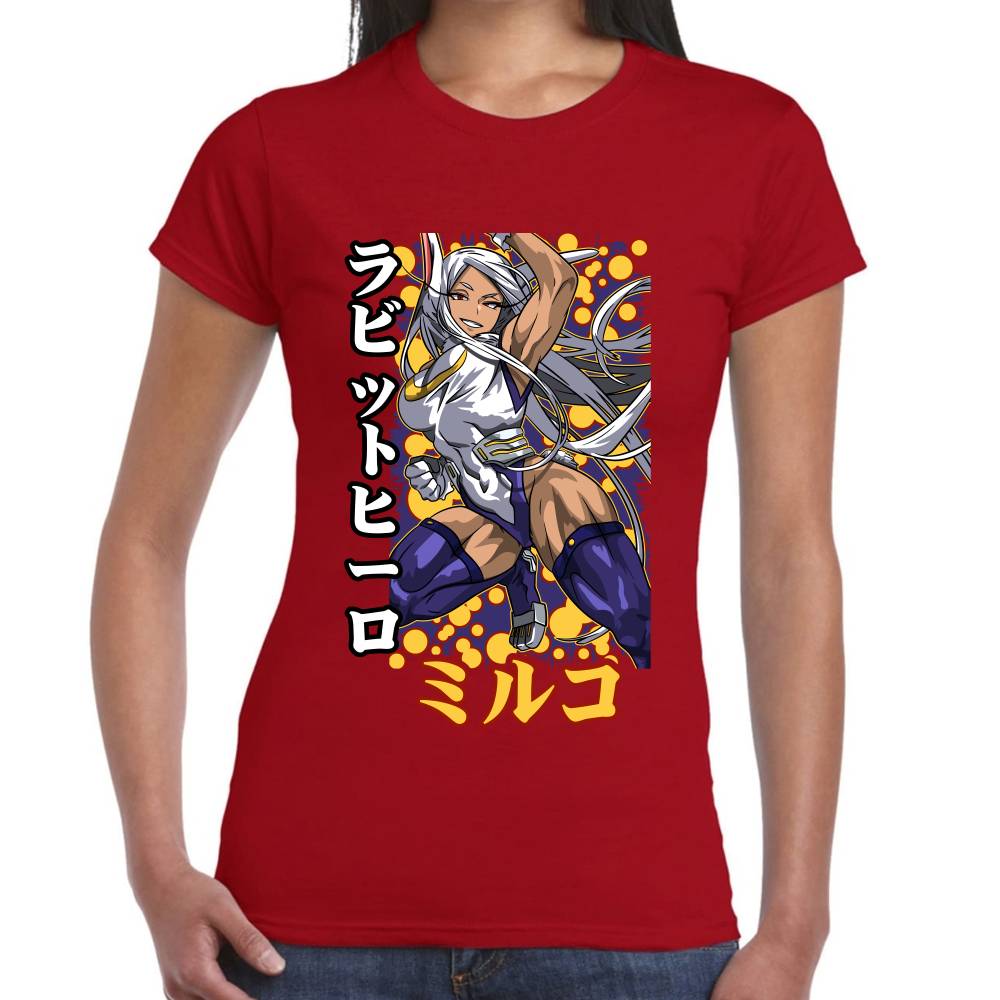 Playera Mirko My Hero Academia Algodón Premium #0002985