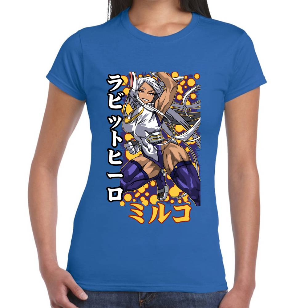 Playera Mirko My Hero Academia Algodón Premium #0002985