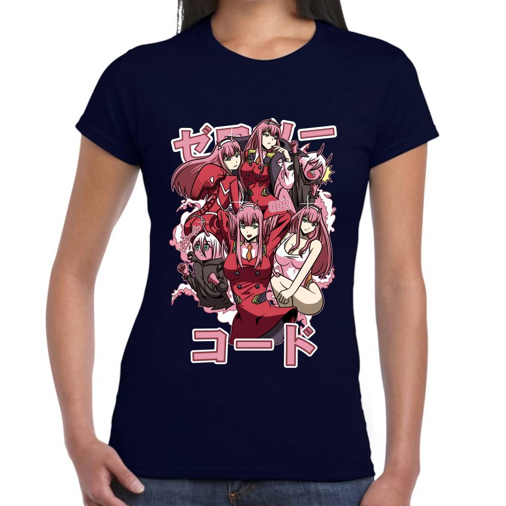 Playera Zero Two Darling in the FranXX Algodón Premium #0002986