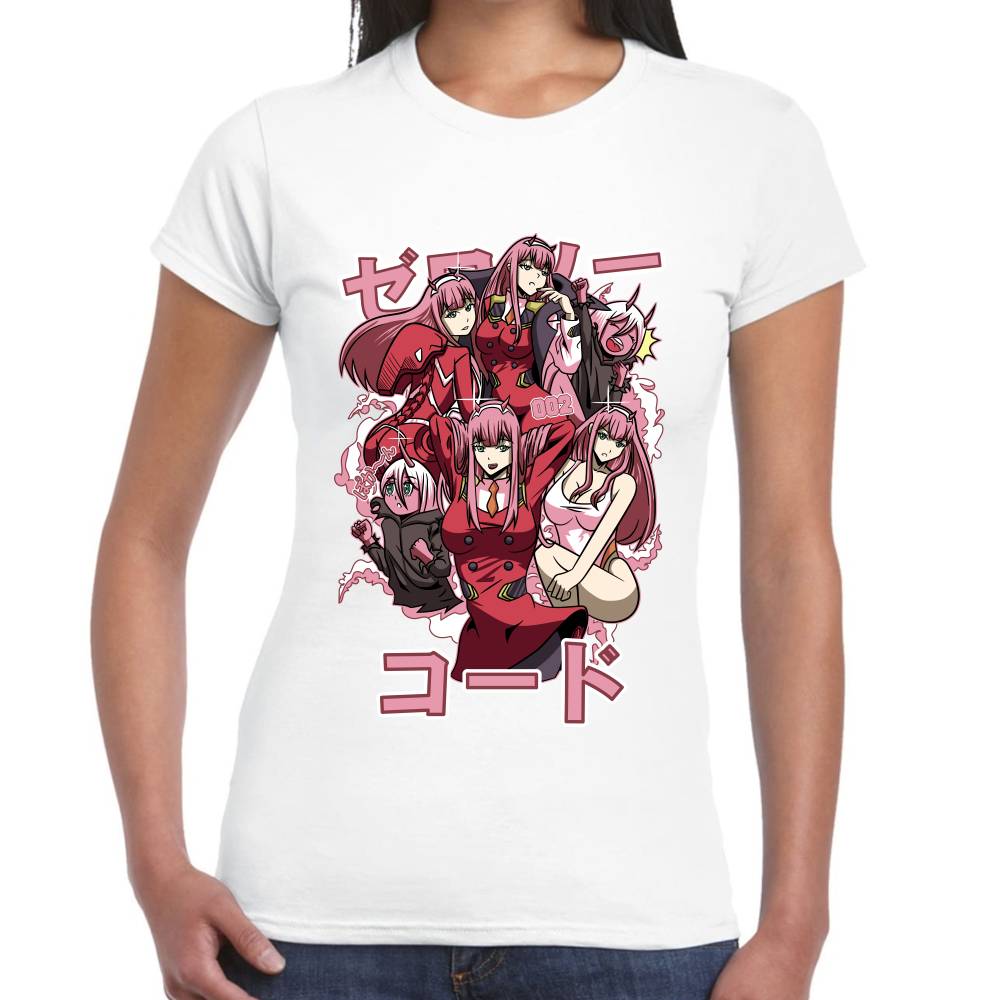 Playera Zero Two Darling in the FranXX Algodón Premium #0002986