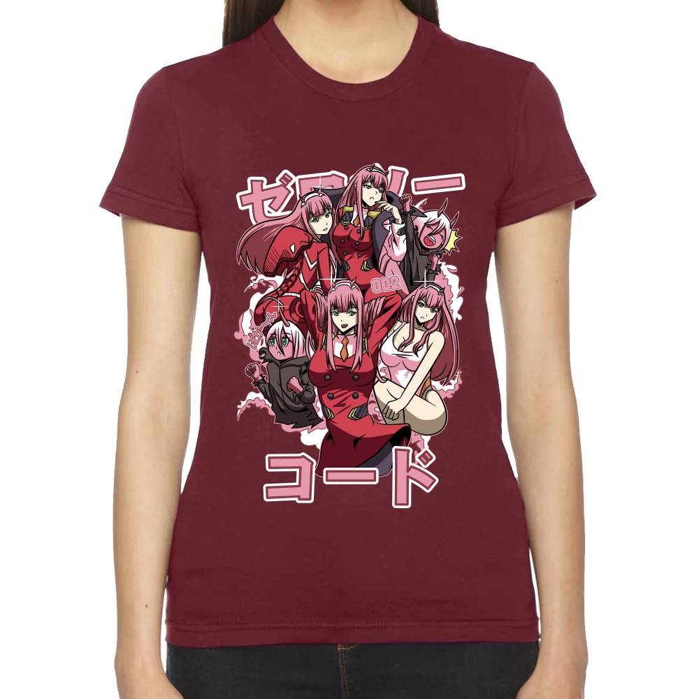 Playera Zero Two Darling in the FranXX Algodón Premium #0002986