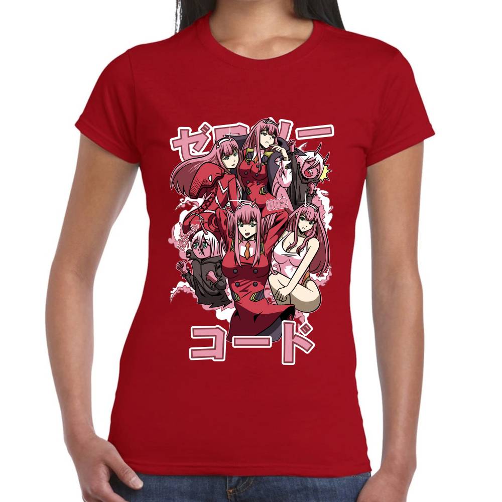 Playera Zero Two Darling in the FranXX Algodón Premium #0002986
