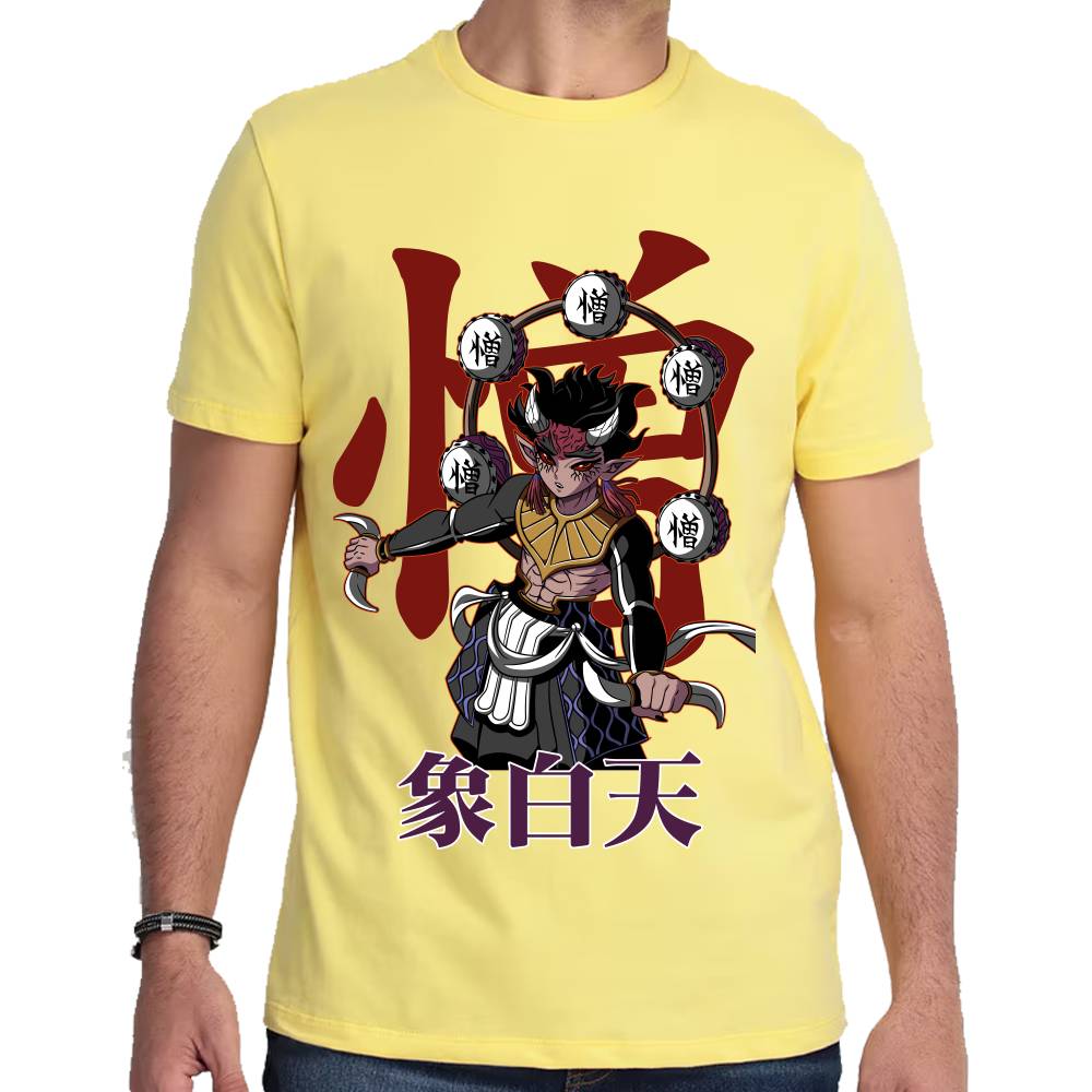 Playera Hantengu Demon Slayer Full Algodón Premium #0002987