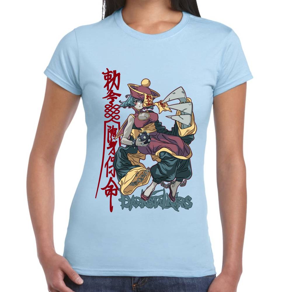 Playera Hsien-Ko Night Warriors: Darkstalkers' Revenge Algodón Premium #0002988