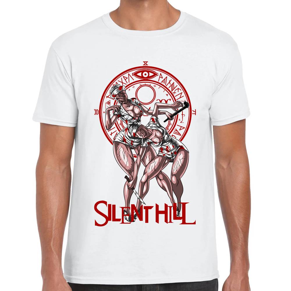 Playera Nurses Silent Hill Algodón Premium #0002989