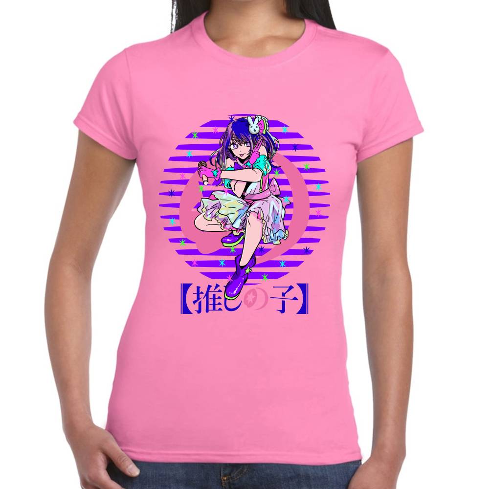 Playera Oshi no Ko Algodón Premium #0002990