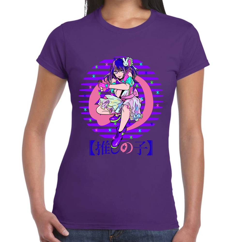 Playera Oshi no Ko Algodón Premium #0002990