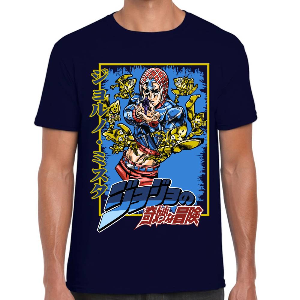 Playera Guido Mista Jojos Algodón Premium #0002993