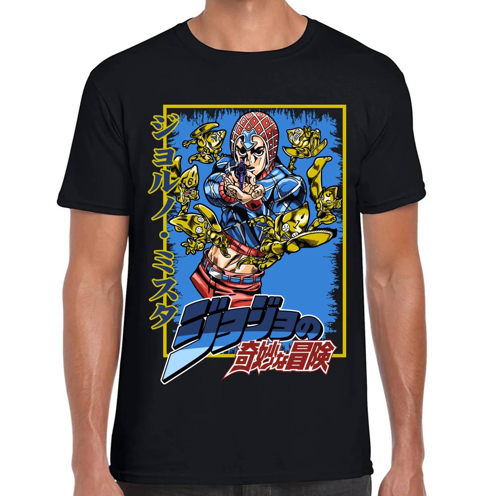 Playera Guido Mista Jojos Algodón Premium #0002993