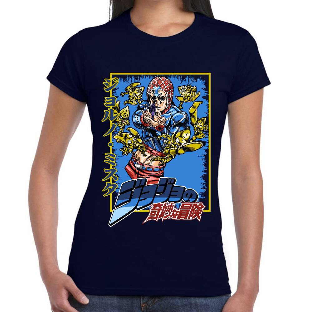 Playera Guido Mista Jojos Algodón Premium #0002993
