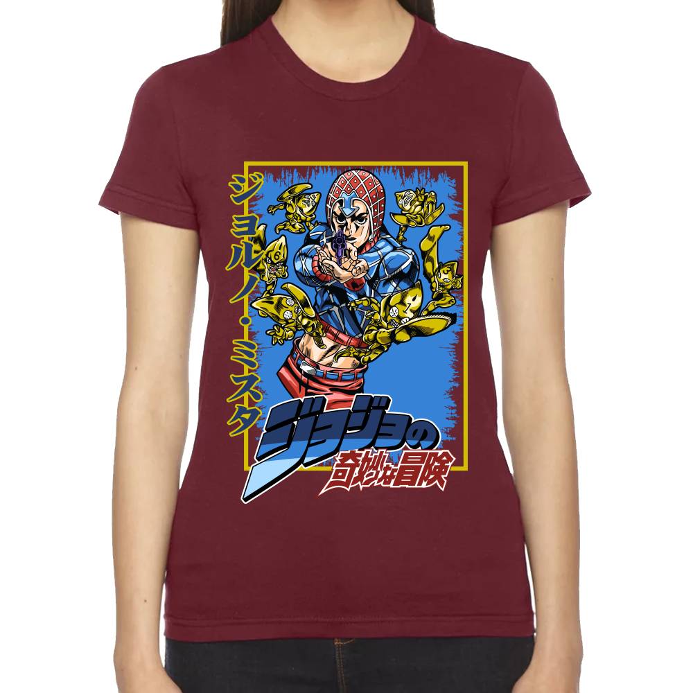 Playera Guido Mista Jojos Algodón Premium #0002993