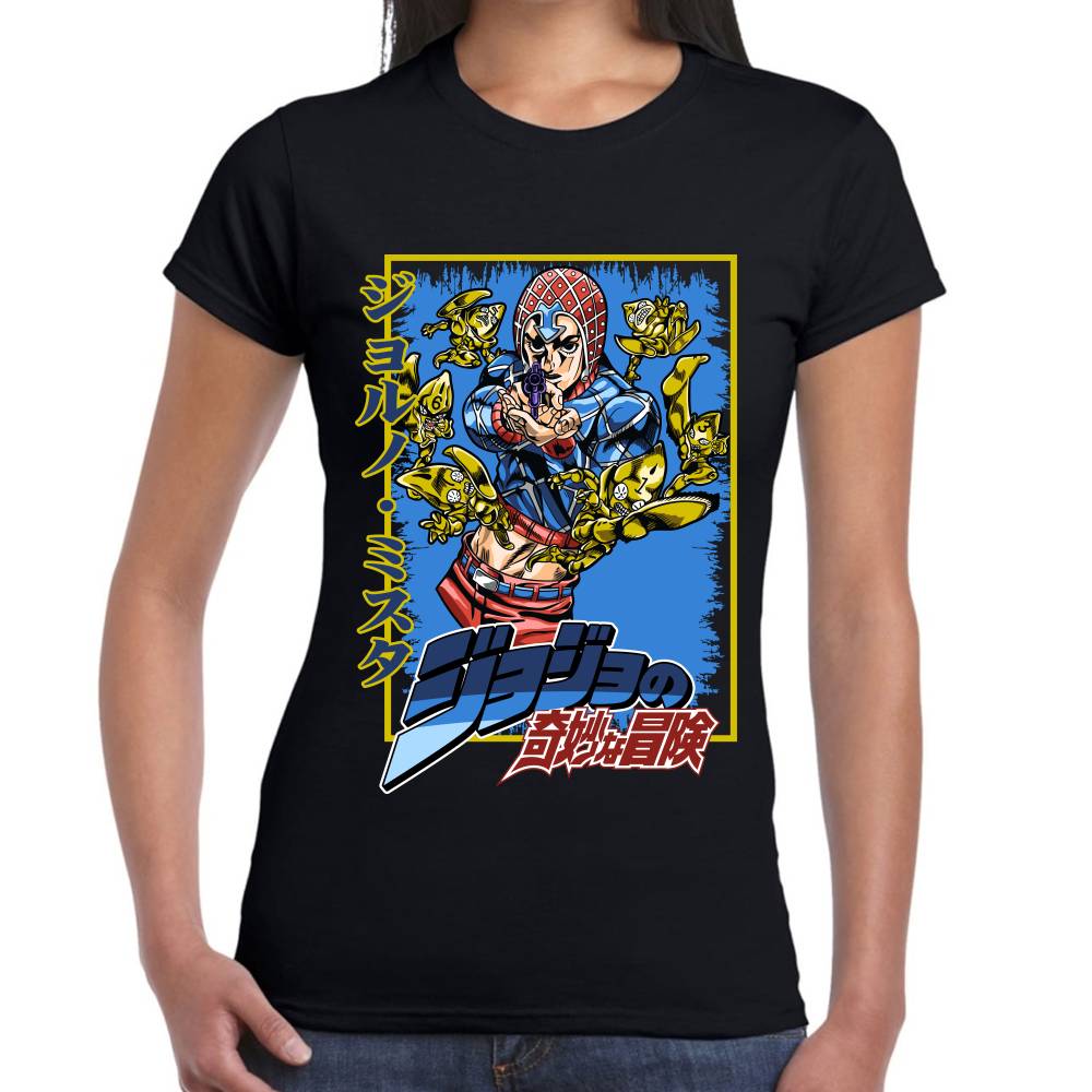 Playera Guido Mista Jojos Algodón Premium #0002993