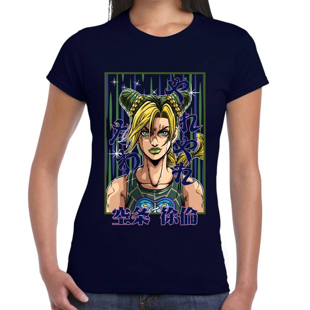 Playera Jolyne Cujoh Jojos Algodón Premium #0002995