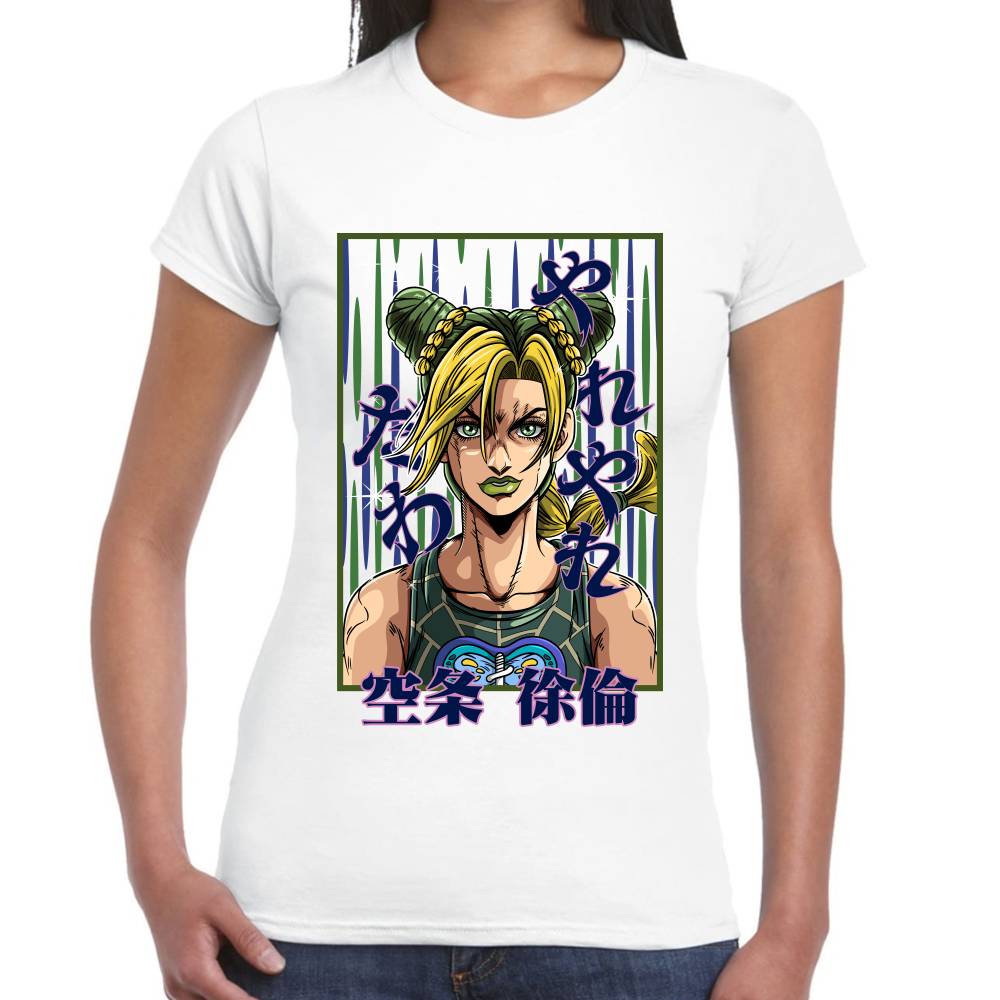 Playera Jolyne Cujoh Jojos Algodón Premium #0002995