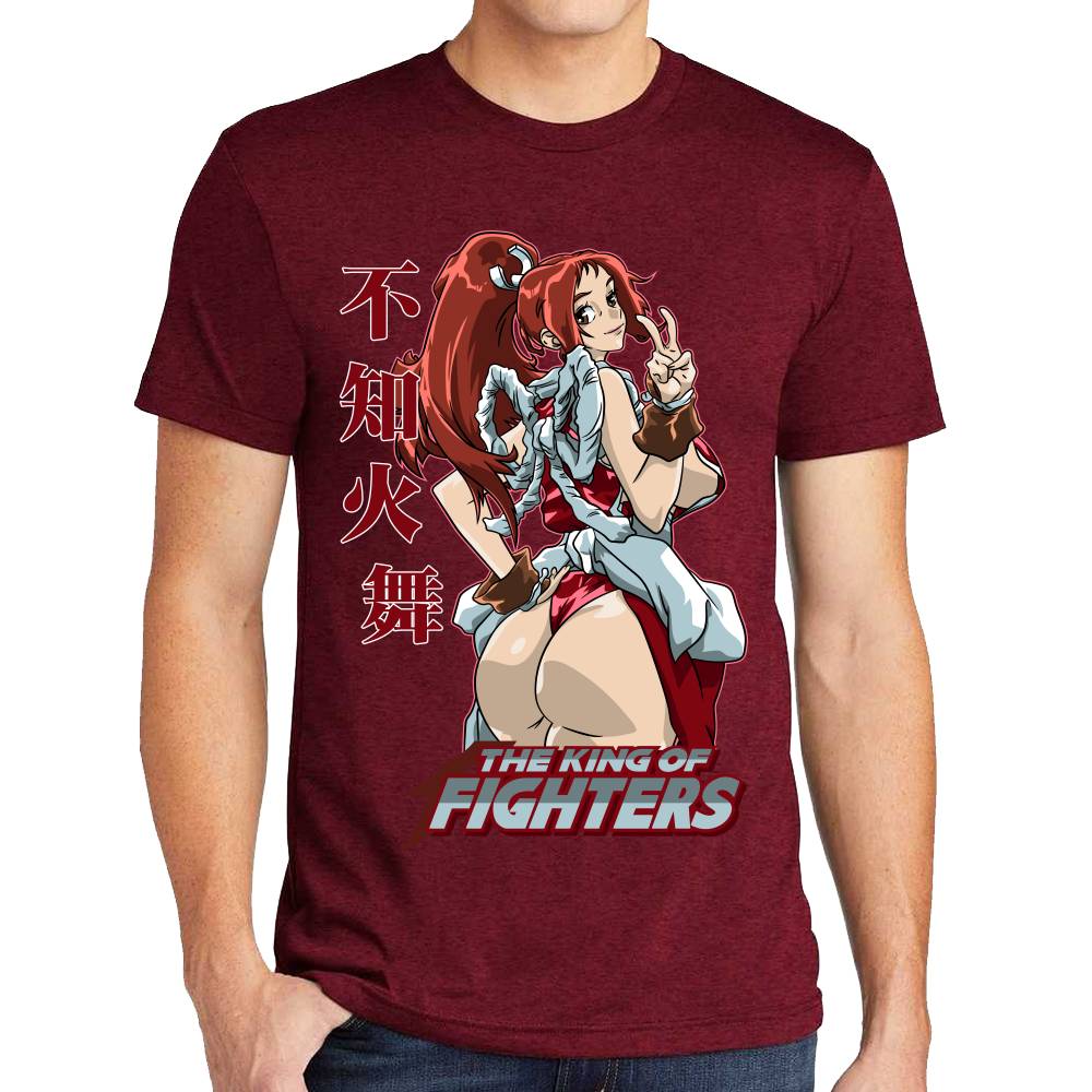Playera Mai Shiranui The King of Fighters Fatal Fury SNK #0002996