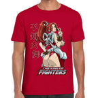 Playera Mai Shiranui The King of Fighters Fatal Fury SNK #0002996