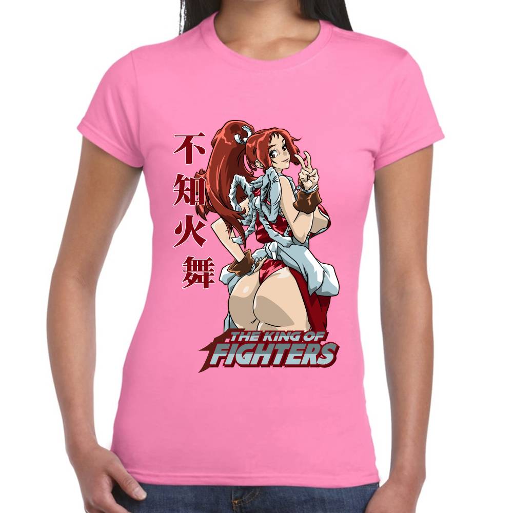 Playera Mai Shiranui The King of Fighters Fatal Fury SNK #0002996