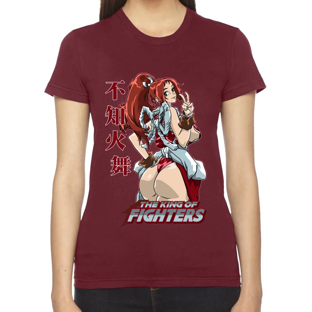 Playera Mai Shiranui The King of Fighters Fatal Fury SNK #0002996