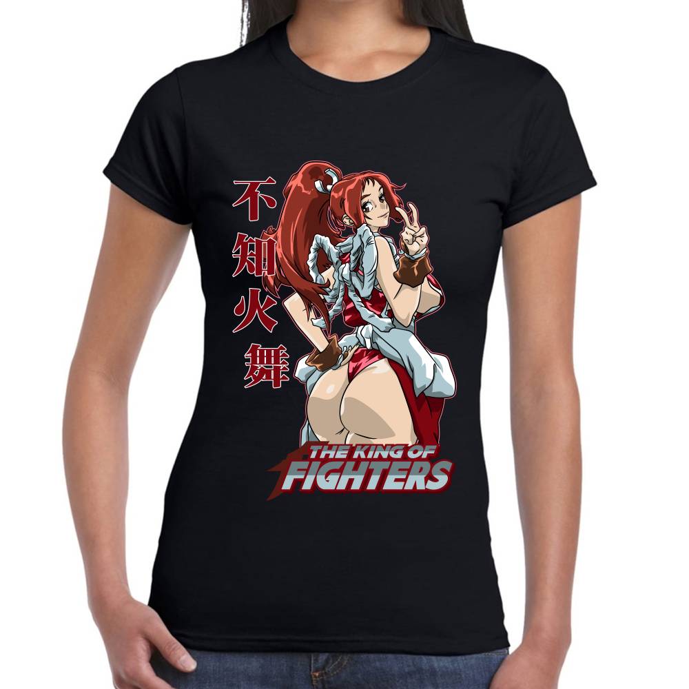 Playera Mai Shiranui The King of Fighters Fatal Fury SNK #0002996