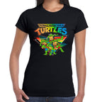 Playera Tortugas Ninja Mutantes Algodón Premium #0002997