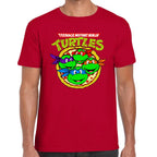 Playera Tortugas Ninja Pizza Algodón Premium #0003003