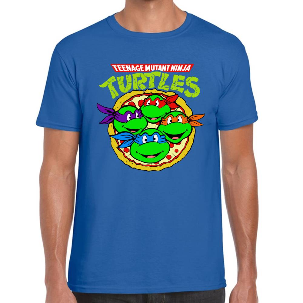 Playera Tortugas Ninja Pizza Algodón Premium #0003003